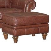 Bromley Leather Ottoman