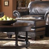 Stetson Leather Ottoman