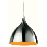 Caf&eacute; Pendant with Orange Inside