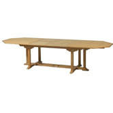 Grand Cayman Teak Octagonal Double Extension Dining Table