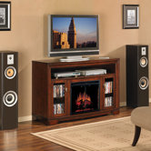 Palisades 56" TV Stand with Electric Fireplace