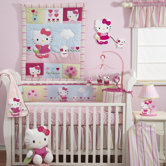 Hello Kitty & Puppy Crib Bedding Collection