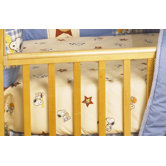 Champ Snoopy Crib Sheet