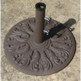 75 Pound European Design Cast Iron Umbrella Base