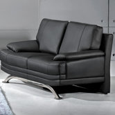 Phoenix Leather Reclining Loveseat