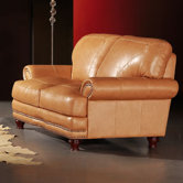 Thomas Leather Loveseat