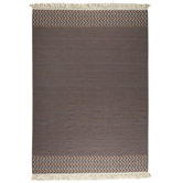 Tablas Kilim Brown Rug