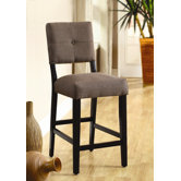 Grant Upholstered Counter Height Dining Chair in Brown (Set of 2)