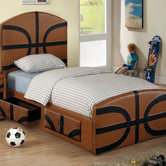 Sports Fun Basketball Bed
