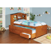 Princeston Platform Captain Twin Bed with Trundle