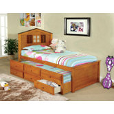 Cottage Captain Twin Bed with Trundle