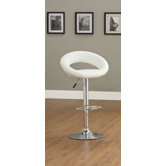 Theory Leatherette Adjustable Bar Stool