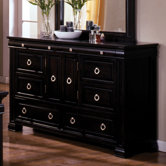 Vanguard 6 Drawer Combo Dresser