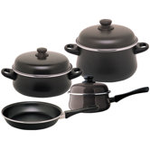 Classic Porcelain on Steel 7-Piece Cookware Set