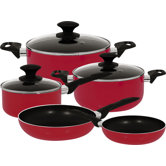 Strain Aluminum 8-Piece Cookware Set