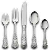 Queens 5 Piece Dinner Flatware Set