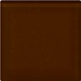 Glass 4" x 4" Insert Tile in Brown
