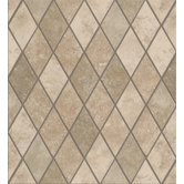Soho Rhomboid Tile Accent in Gascogne Beige / Seagrass