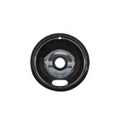 6" Universal Reflector Drip Bowl in Black