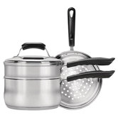 Stainless Steel 4-Piece Cookware Set