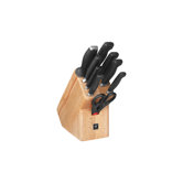 Four Star 10 Piece Knife and Natural Wood Block Set