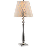 Studio Slender Polished Candlestick Lamp