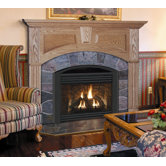 Deluxe Wellington Flush Fireplace Mantel