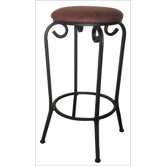 28" Iron Barstool (Set of 2)