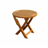 Balau Folding Patio Bistro Table