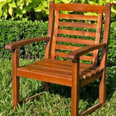 Acacia Patio Trinidad Dining Arm Chair
