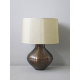 Belladonna Table Lamp in Mocha with Pebble Shade