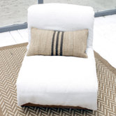 Cozy Shadow Middle Sectional Chair with Cushion