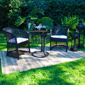 Coquette 3 Piece Bistro Set