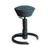 Height Adjustable Stool with Spine Stabilization