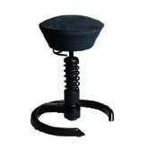 Height Adjustable Stool with Spine Stabilization