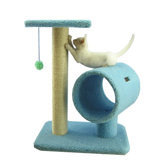 26" Classic Cat Tree in Sky Blue