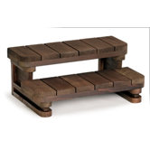 34" Two Tier Steps