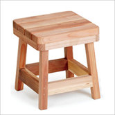 Redwood Stool