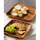 Acacia 35cm Wood Serving Dish