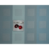 Rectangle Engineered Squares Placemat in Azure