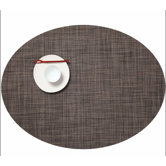 Oval Mini Basketweave Placemat