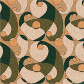 Pastiche Remous Deep Olive Rug