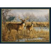 Hautman Our Side of the River Deer Mat