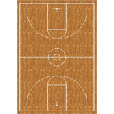 My Team Sport Hoopster Novelty Rug