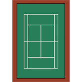 My Team Sport Tennis Anyone Novelty Rug