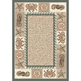 Signature Sea Life Light Aqua Rug