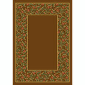 Design Center Latin Rose Nutmeg Rug