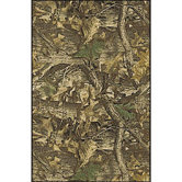 Realtree Timber Solid Camo Novelty Rug