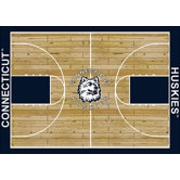 NCAA Court Novelty Rug