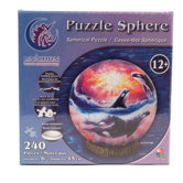 Orca Sunset 240 Piece Jigsaw Puzzle